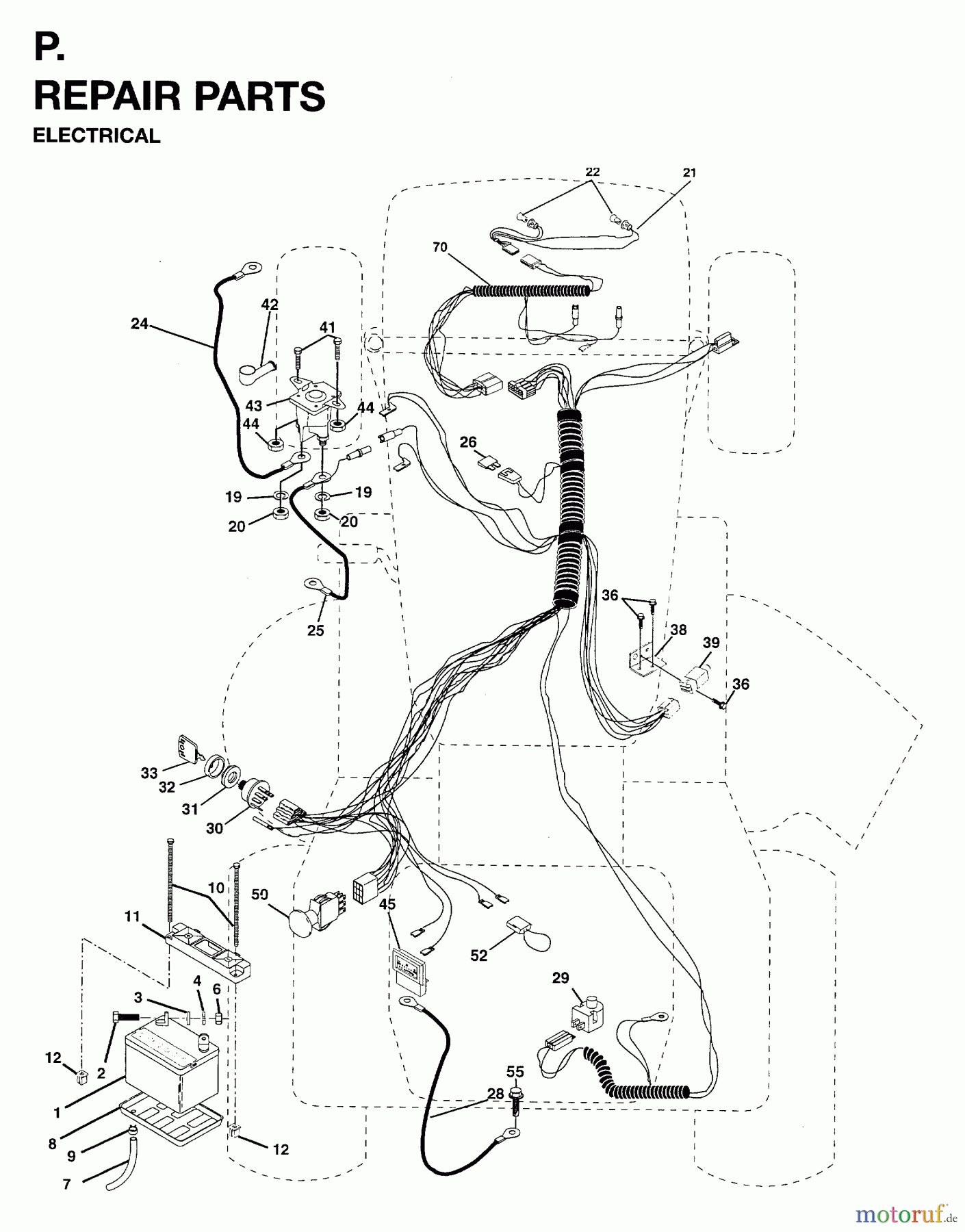  Jonsered Rasen  und Garten Traktoren YTH18 (954003471) - Jonsered 46