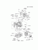 Kawasaki Motoren FA210V - AS02 bis FH641V - DS24 FH430V-BS33 - Kawasaki FH430V 4-Stroke Engine Pièces détachées CYLINDER/CRANKCASE