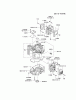 Kawasaki Motoren FA210V - AS02 bis FH641V - DS24 FH430V-ES06 - Kawasaki FH430V 4-Stroke Engine Pièces détachées CYLINDER/CRANKCASE