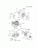 Kawasaki Motoren FA210V - AS02 bis FH641V - DS24 FH480V-BS20 - Kawasaki FH480V 4-Stroke Engine Pièces détachées CYLINDER/CRANKCASE
