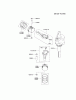 Kawasaki Motoren FA210V - AS02 bis FH641V - DS24 FH500V-AS39 - Kawasaki FH500V 4-Stroke Engine Pièces détachées PISTON/CRANKSHAFT