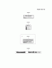 Kawasaki Motoren FA210V - AS02 bis FH641V - DS24 FH541V-DS37 - Kawasaki FH541V 4-Stroke Engine Pièces détachées LABEL