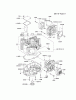Kawasaki Motoren FA210V - AS02 bis FH641V - DS24 FH601V-DS11 - Kawasaki FH601V 4-Stroke Engine Pièces détachées CYLINDER/CRANKCASE