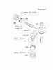 Kawasaki Motoren FA210V - AS02 bis FH641V - DS24 FH601V-AS33 - Kawasaki FH601V 4-Stroke Engine Pièces détachées PISTON/CRANKSHAFT