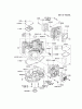 Kawasaki Motoren FA210V - AS02 bis FH641V - DS24 FH601V-FS29 - Kawasaki FH601V 4-Stroke Engine Pièces détachées CYLINDER/CRANKCASE