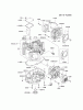 Kawasaki Motoren FA210V - AS02 bis FH641V - DS24 FH601V-AS21 - Kawasaki FH601V 4-Stroke Engine Pièces détachées CYLINDER/CRANKCASE