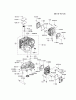 Kawasaki Motoren FH641V - DS25 bis FS481V - BS13 FR541V-AS05 - Kawasaki FR541V 4-Stroke Engine Pièces détachées CYLINDER/CRANKCASE