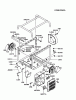 Kawasaki Geräte GER50A-AS00 (GE4500AS) - Kawasaki Generator Pièces détachées FRAME