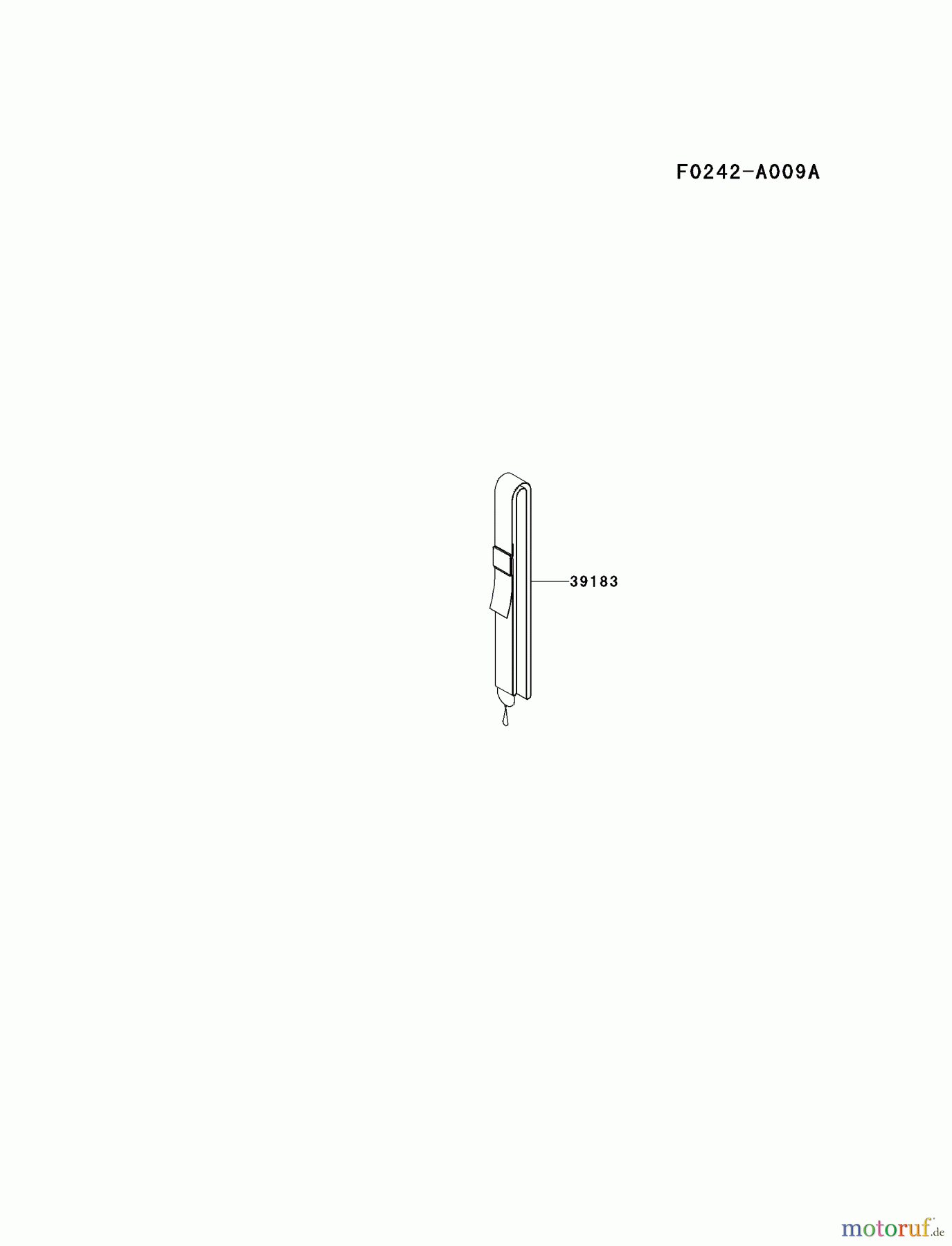  Kawasaki Geräte Trimmer, Faden / Bürste KBL27B-A1 (KBL27B) - Kawasaki Brush Cutter HANGER