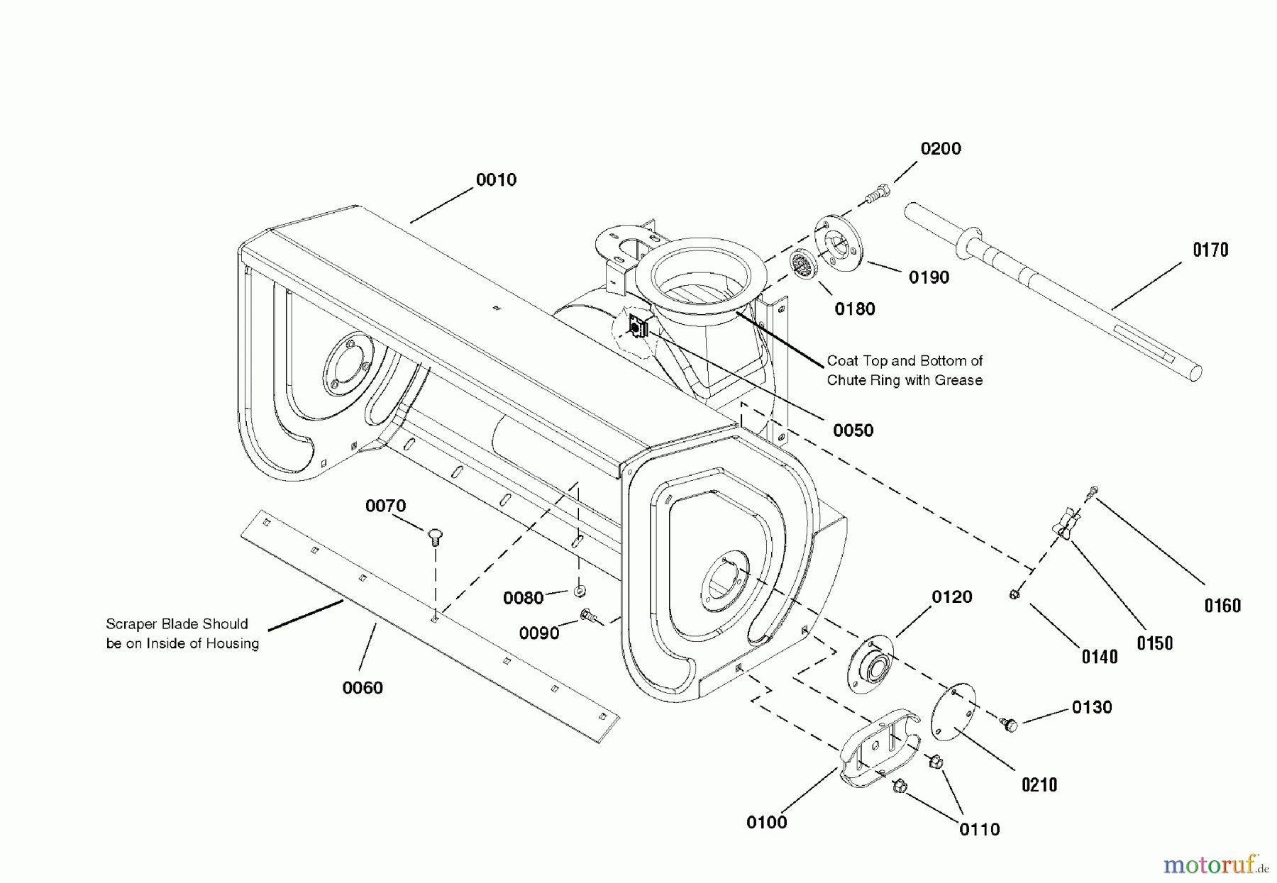  Murray Schneefräsen 1028E (LP25938) (1695808) - John Deere 28