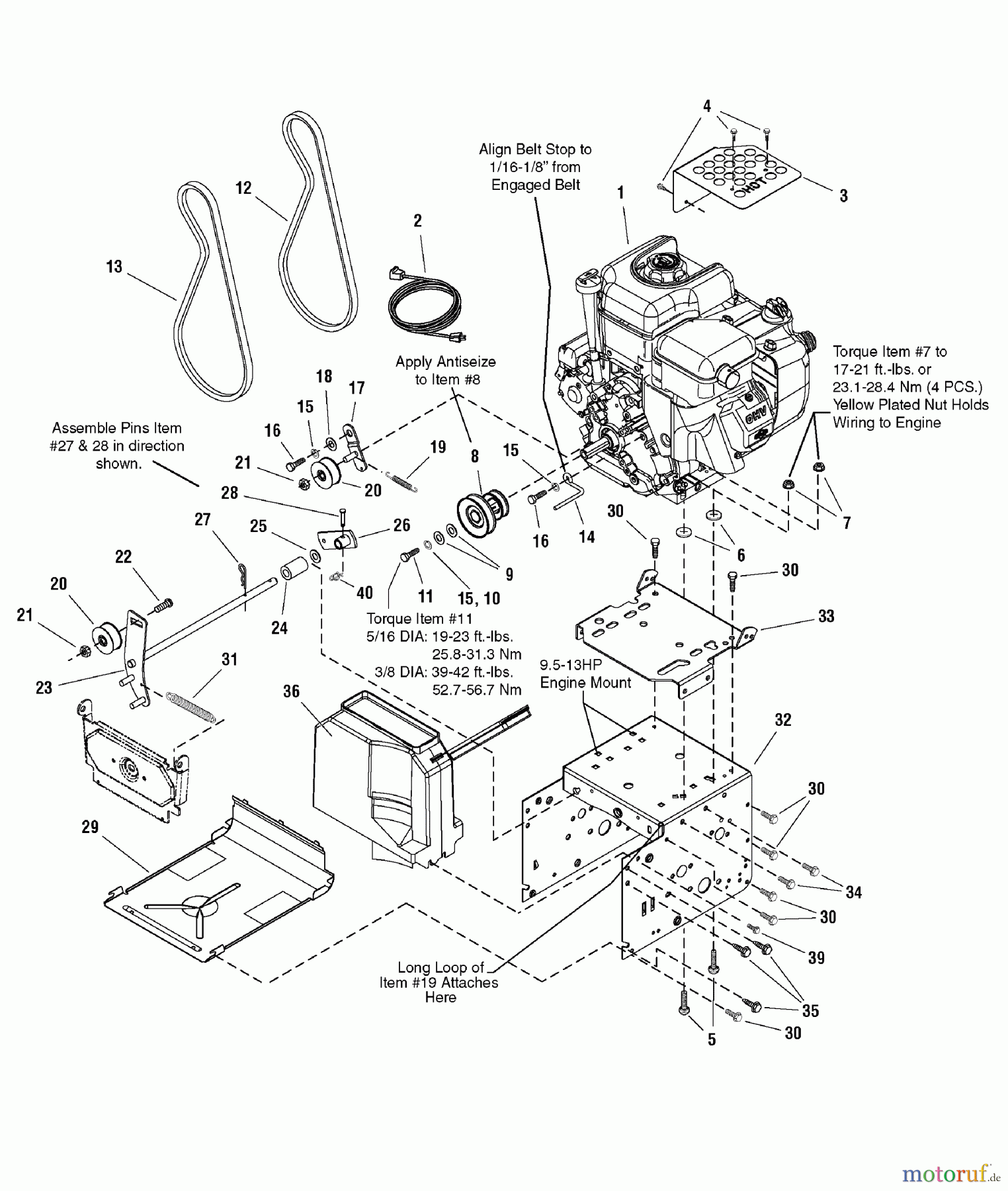  Murray Schneefräsen 1130SE (LP1695442) - John Deere 30