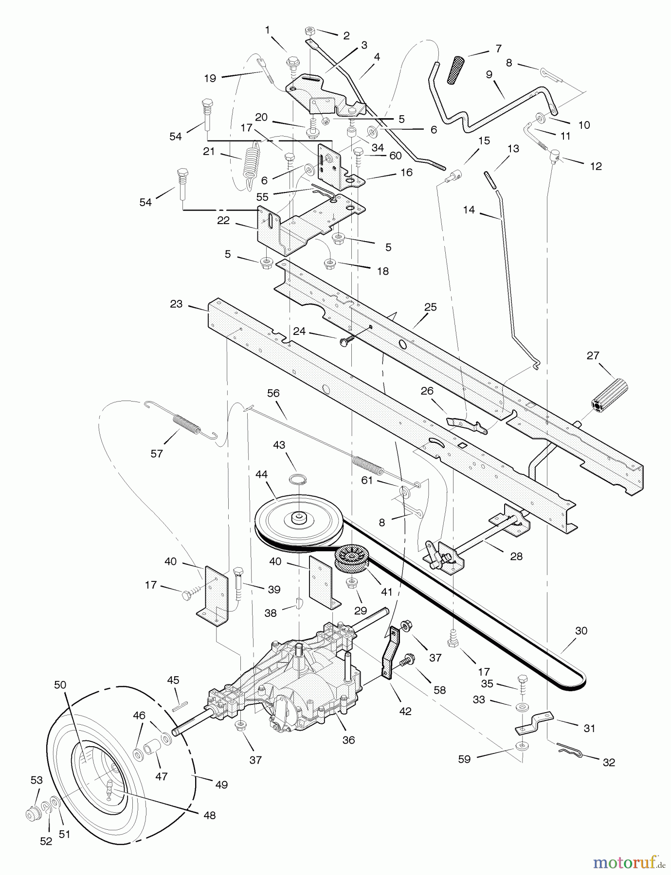  Murray Rasen- und Gartentraktoren 405000x31B - Scotts 40