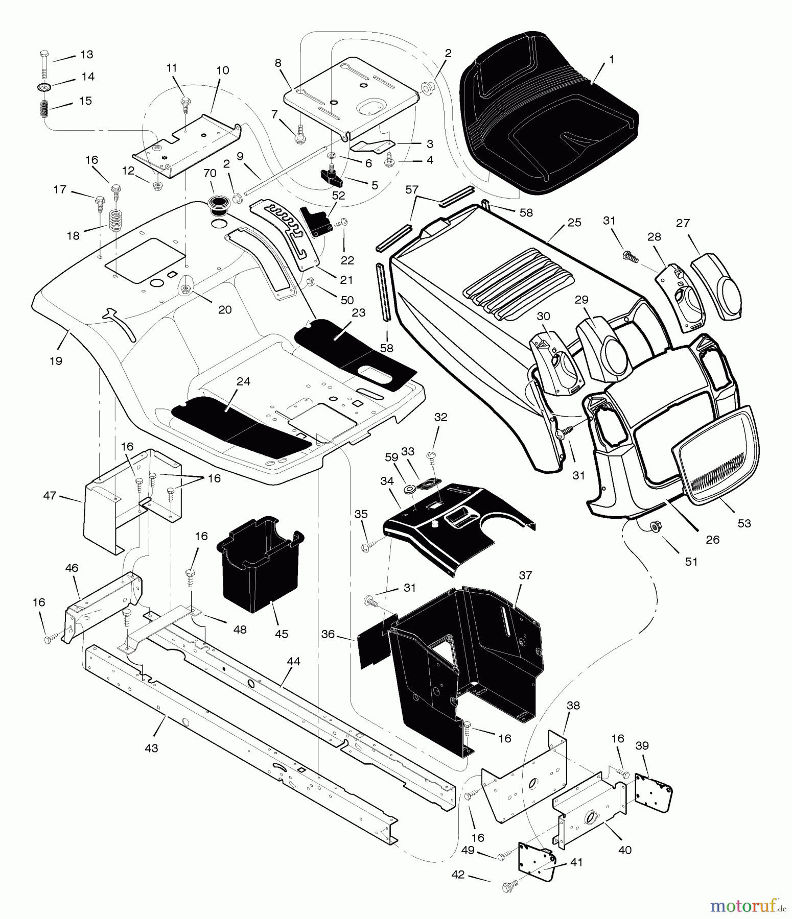  Murray Rasen- und Gartentraktoren 405004x99A - B&S/Murray 40