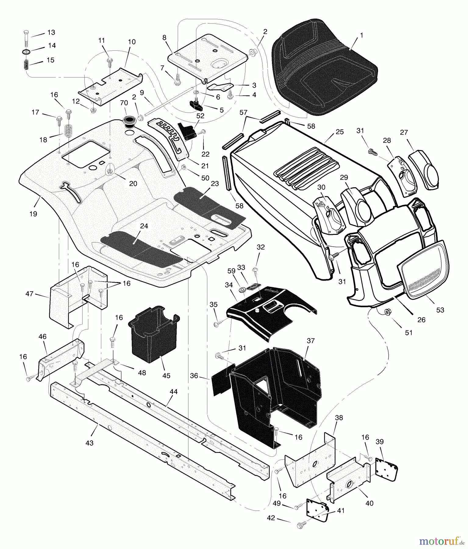  Murray Rasen- und Gartentraktoren 405005x99B - B&S/Murray 40