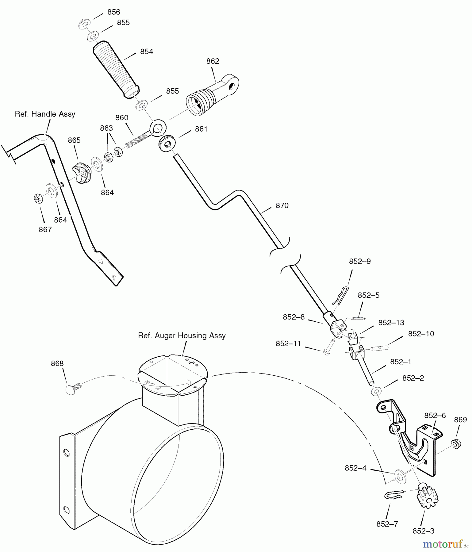  Murray Schneefräsen C950-52415-0 - Craftsman 22