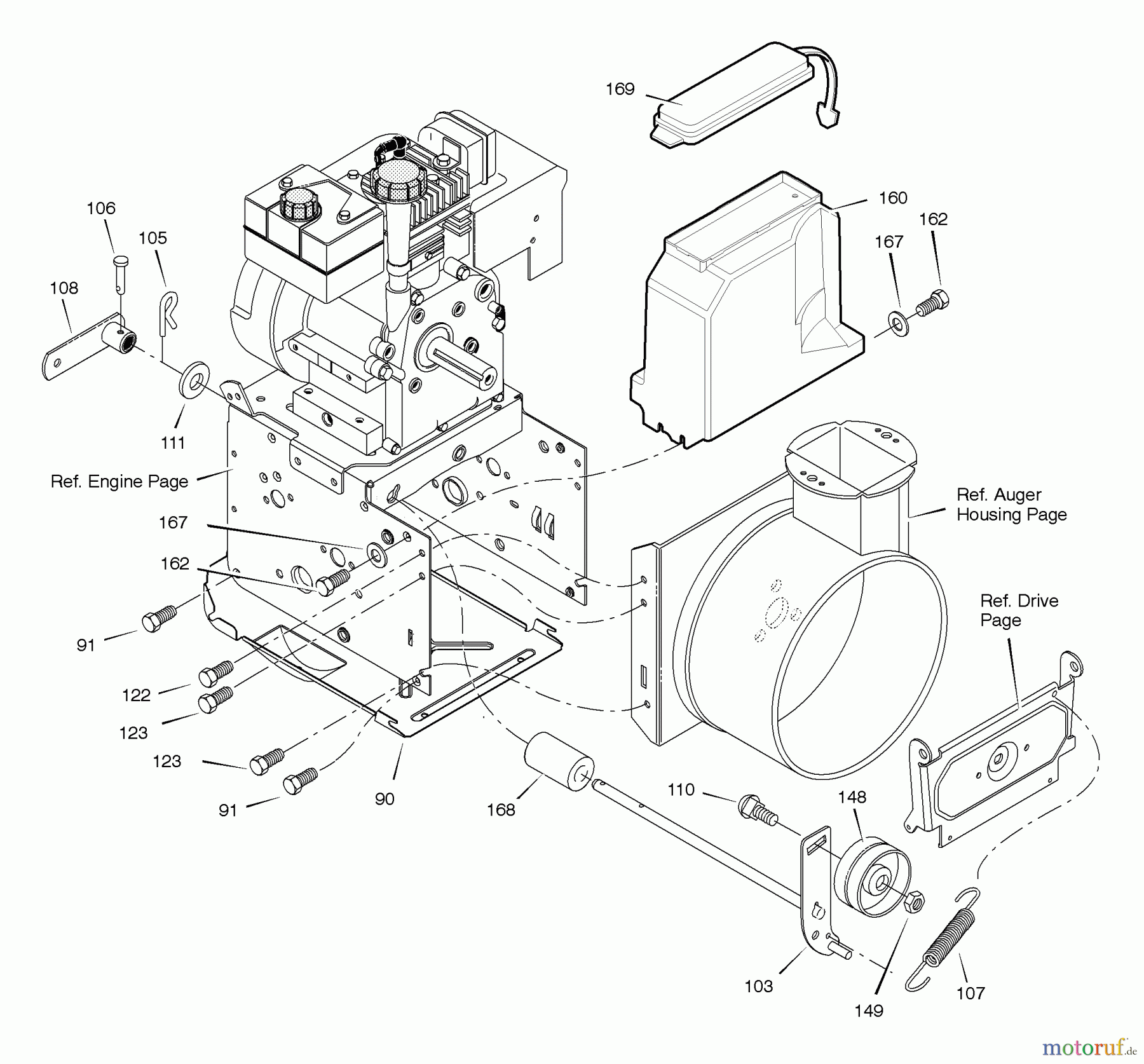  Murray Schneefräsen C950-52421-0 - Craftsman 30