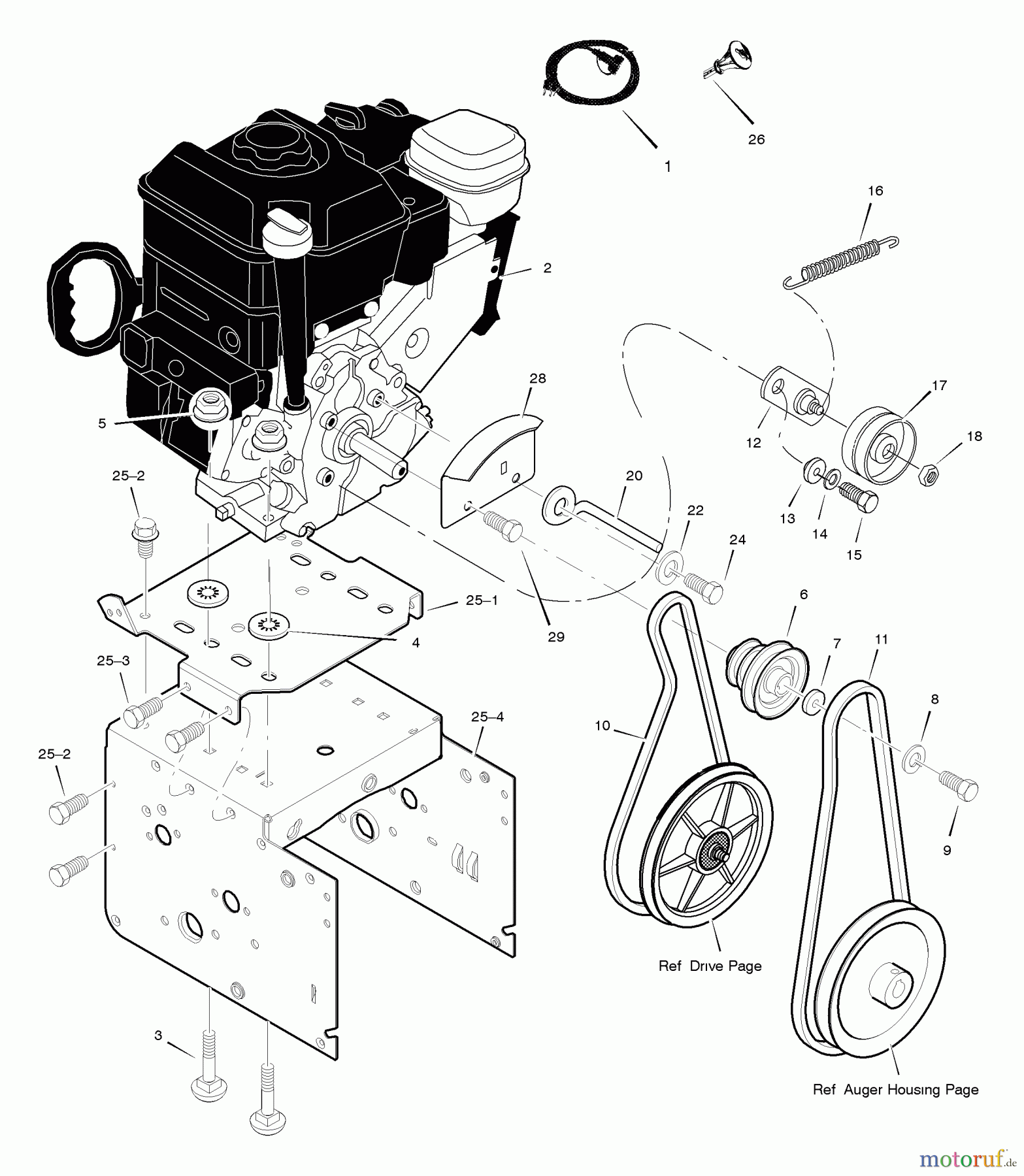  Murray Schneefräsen C950-52430-0 - Craftsman 27