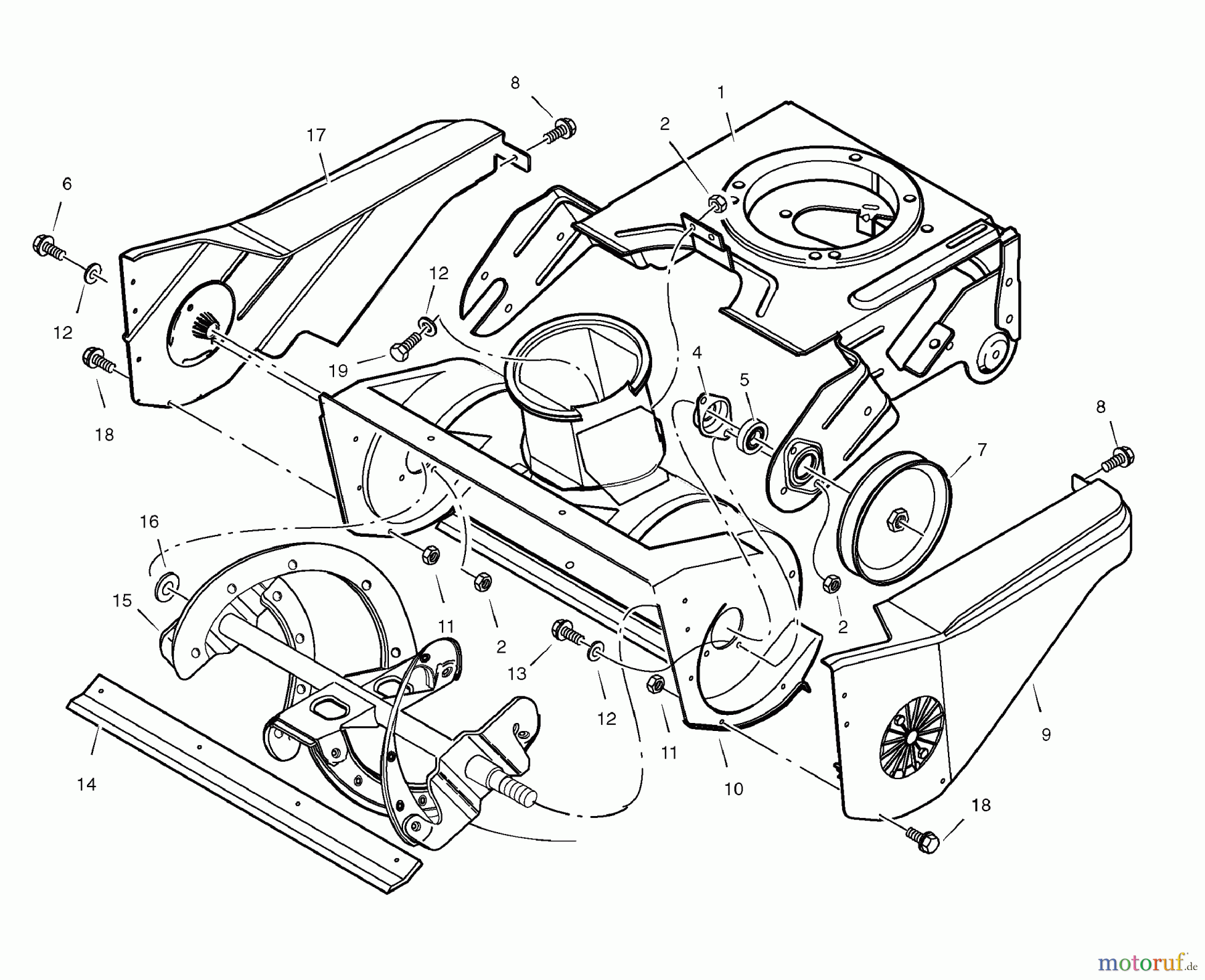  Murray Schneefräsen C950-52534-1 - Craftsman 21