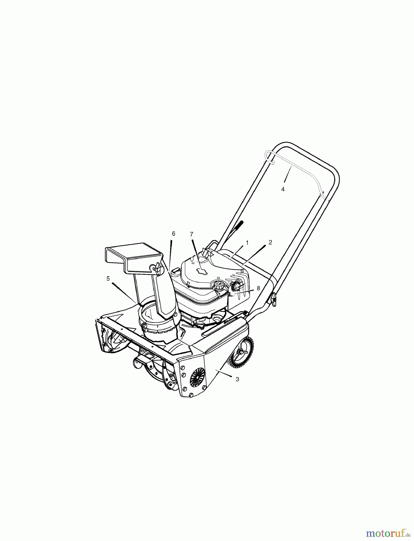  Murray Schneefräsen C950-52534-1 - Craftsman 21