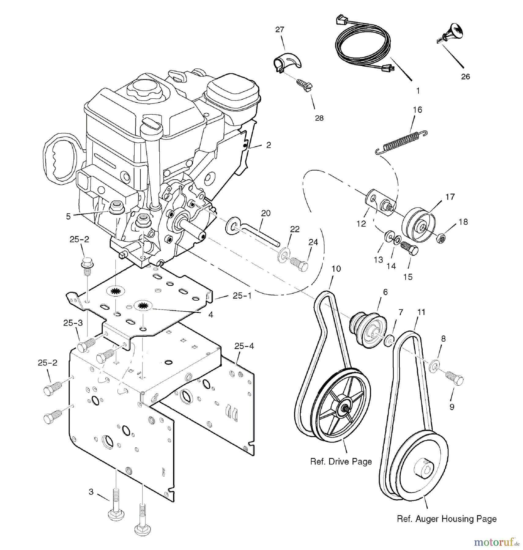  Murray Schneefräsen C950-52726-0 (1695436) - Craftsman 30