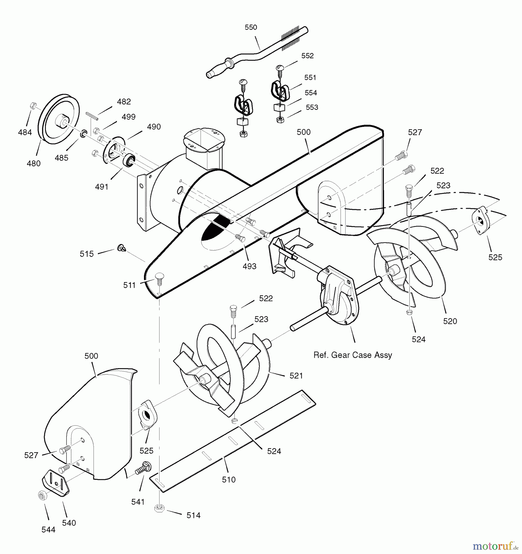  Murray Schneefräsen C950-52730-0 (1695383) - Craftsman 27