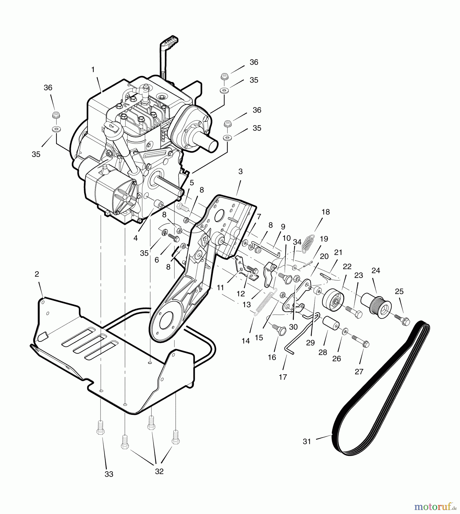  Murray Schneefräsen C950-52735-0 - Craftsman 22