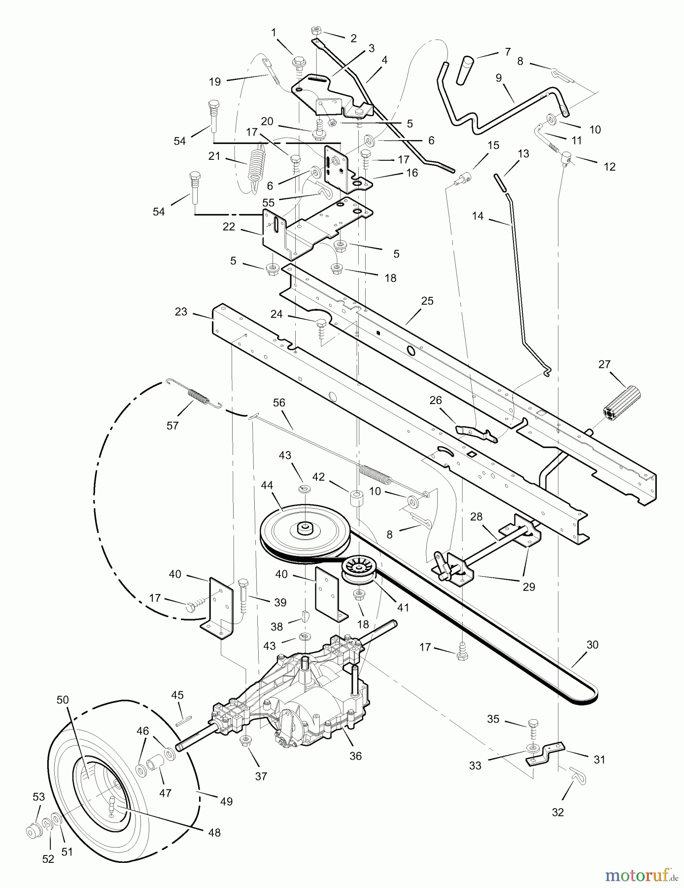  Murray Rasen- und Gartentraktoren 40542D - Murray 40