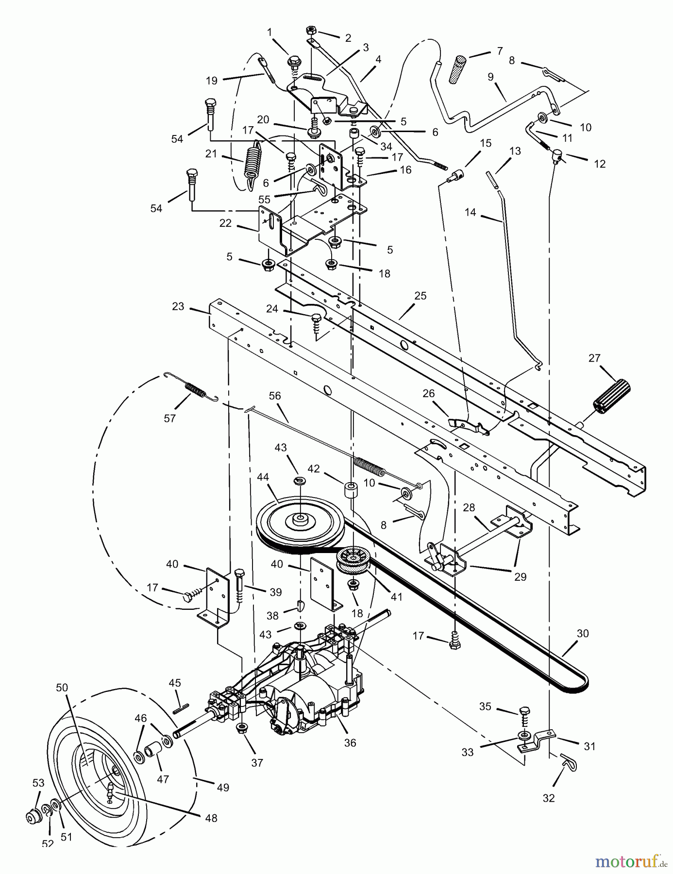  Murray Rasen- und Gartentraktoren 42500x99A - B&S/Murray 42