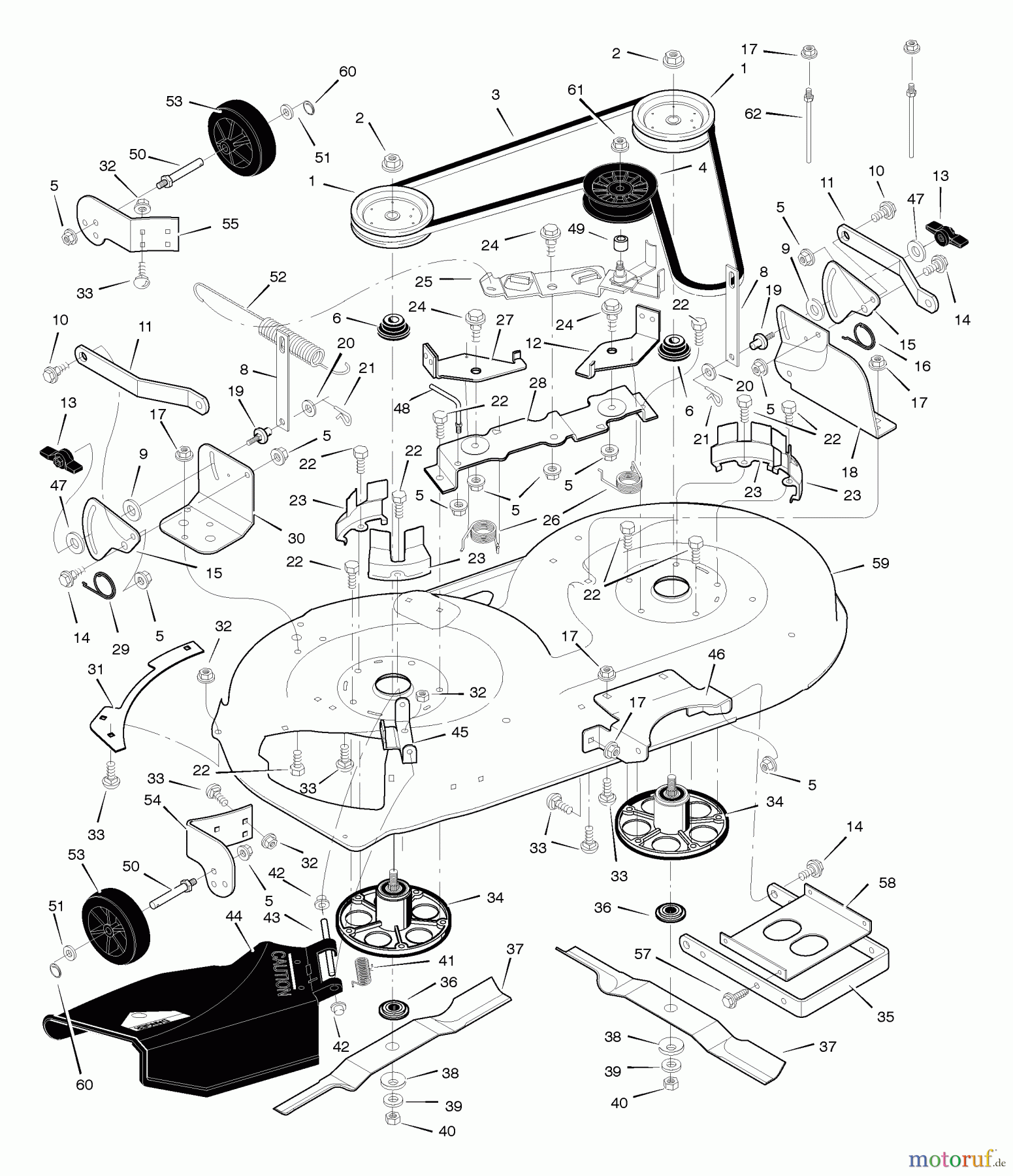  Murray Rasen- und Gartentraktoren 425600x48A - B&S/Murray 42