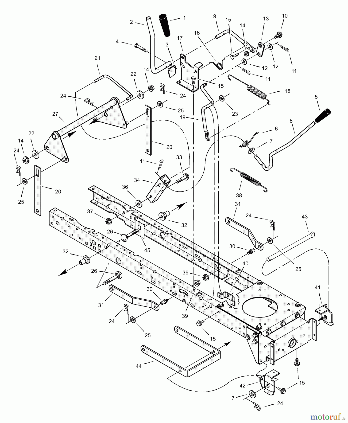  Murray Rasen- und Gartentraktoren 425610x99B - B&S/Murray 42