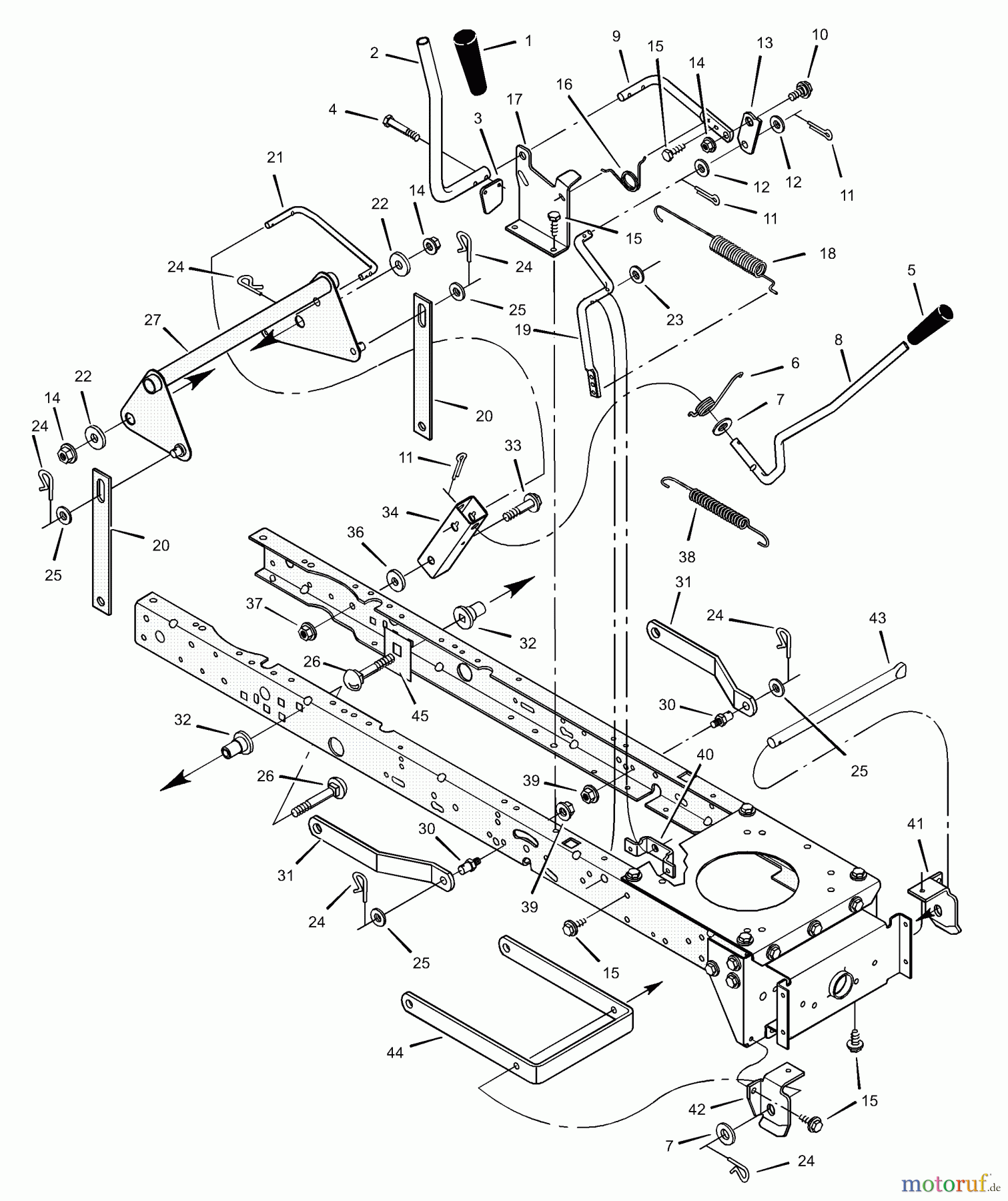  Murray Rasen- und Gartentraktoren 425611x99C - B&S/Murray 42