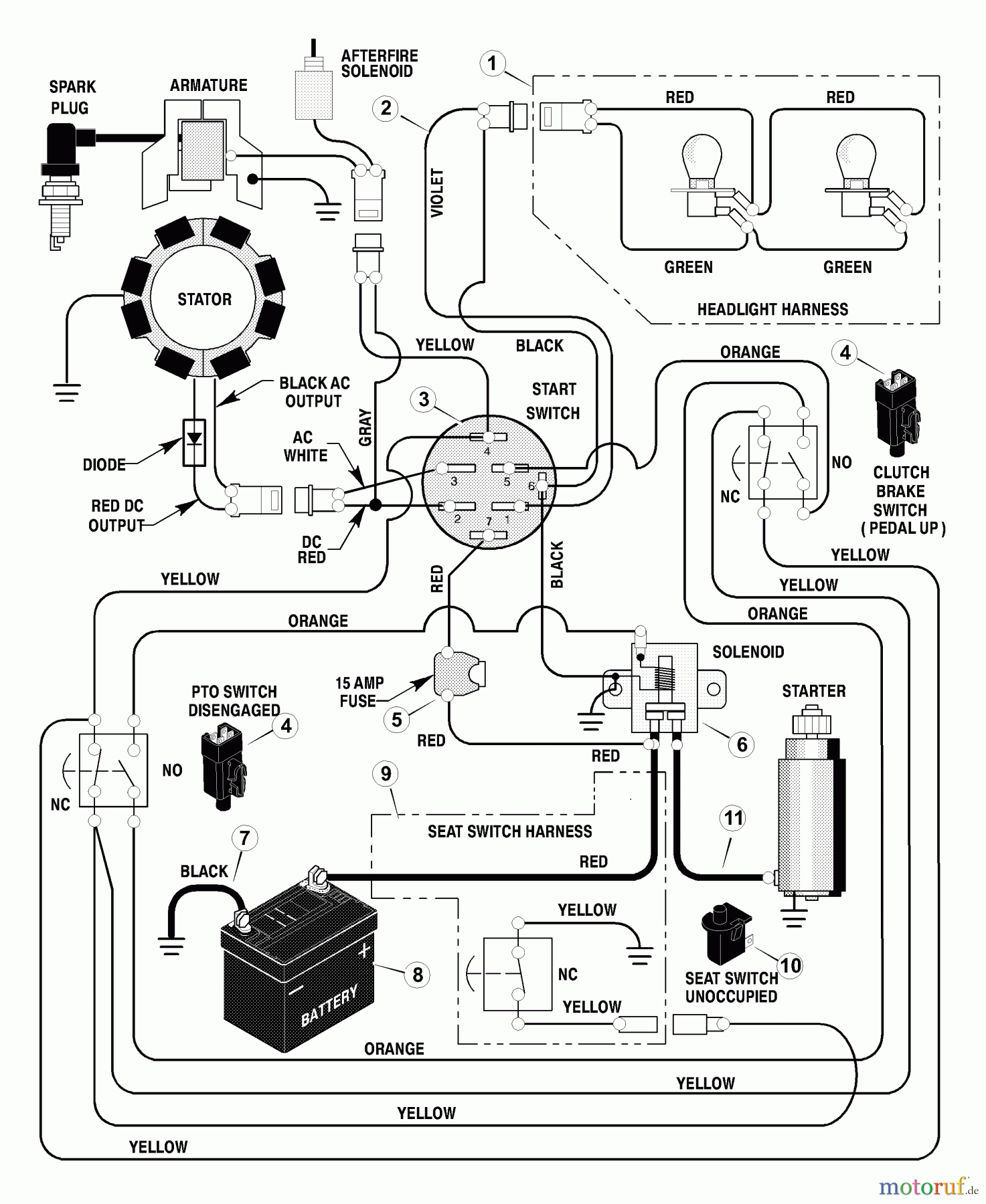  Murray Rasen- und Gartentraktoren 42569x4A - Murray 42