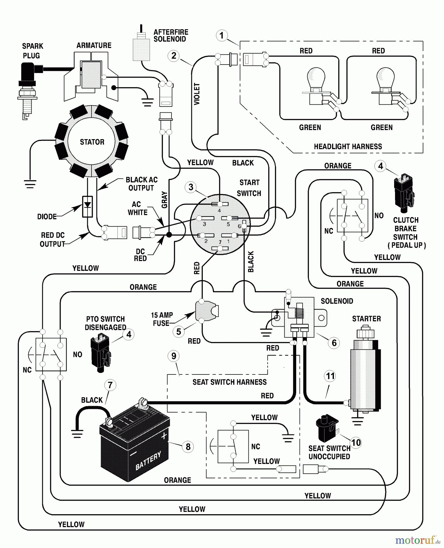  Murray Rasen- und Gartentraktoren 42590C - Murray 42