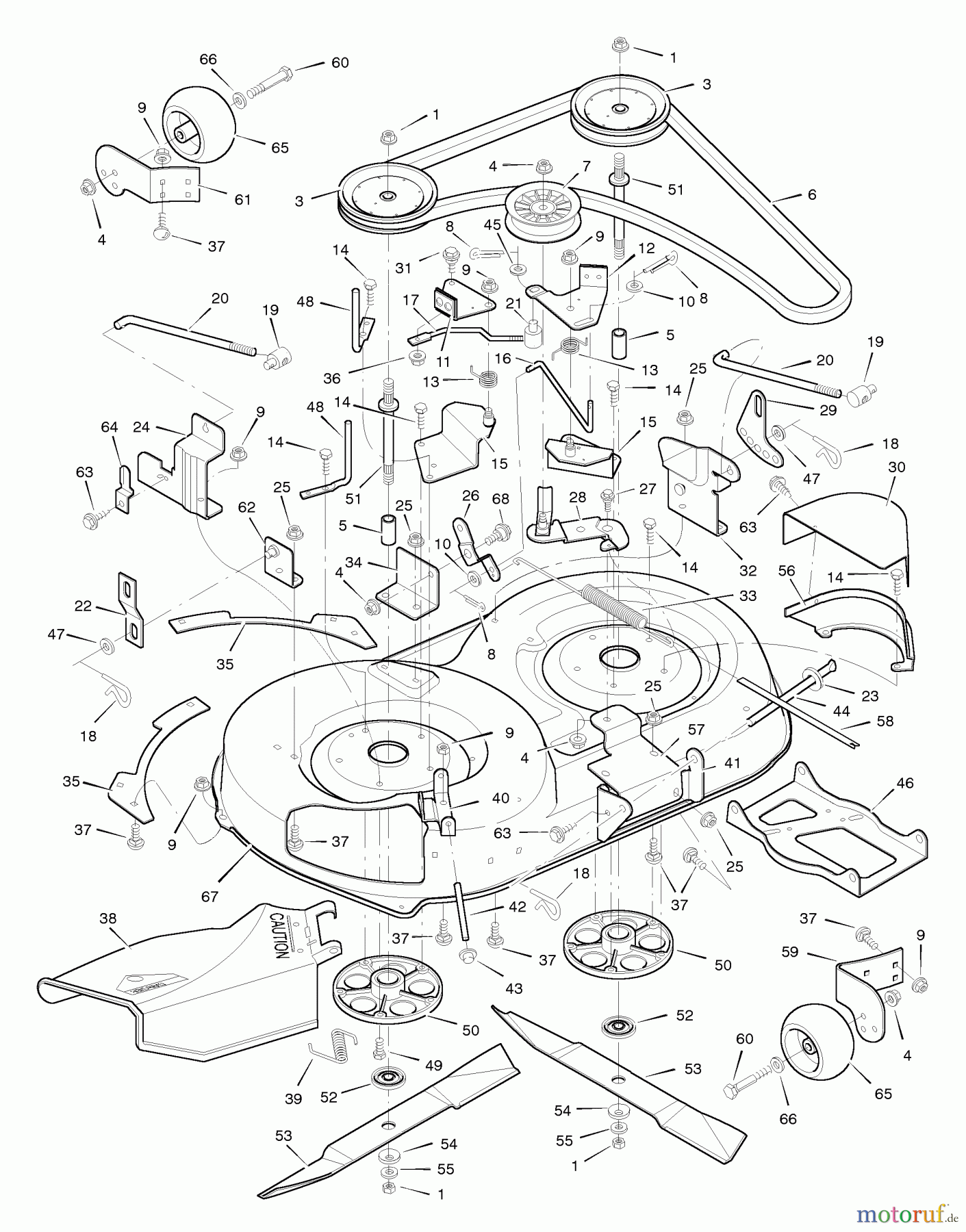  Murray Rasen- und Gartentraktoren 42819x8B - Scotts 42