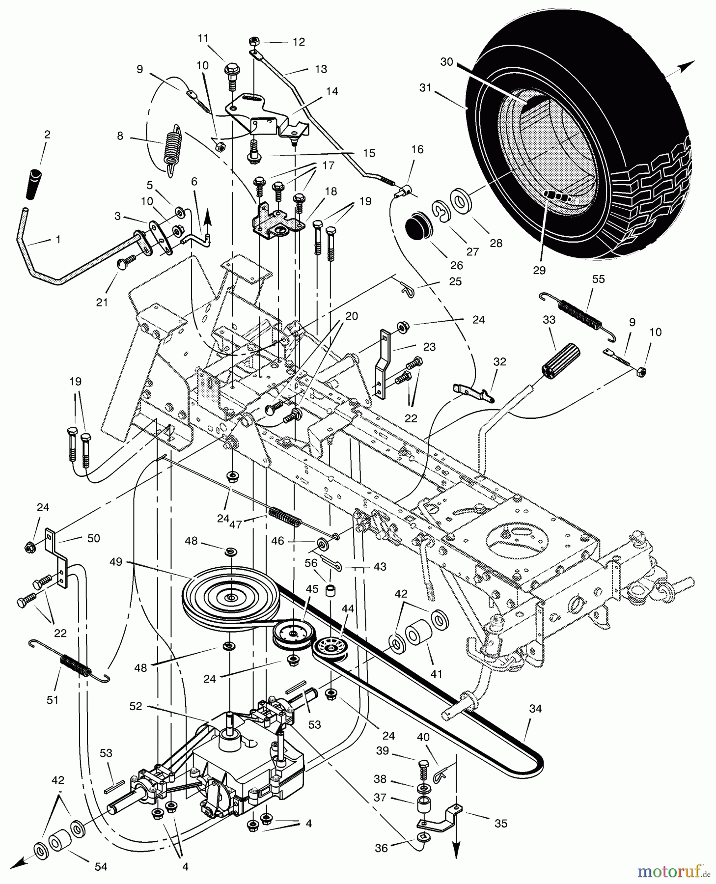  Murray Rasen- und Gartentraktoren 461018x99A - B&S/Murray 46