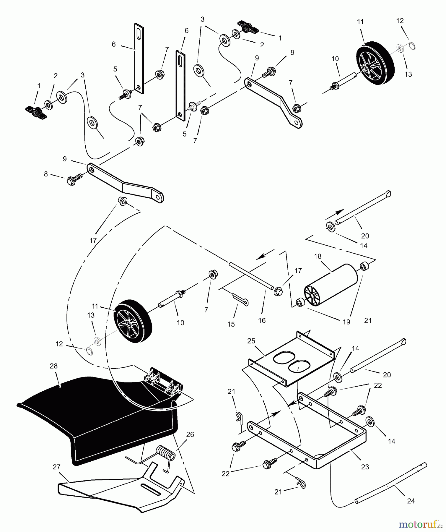  Murray Rasen- und Gartentraktoren 46104x8A - Scotts 46