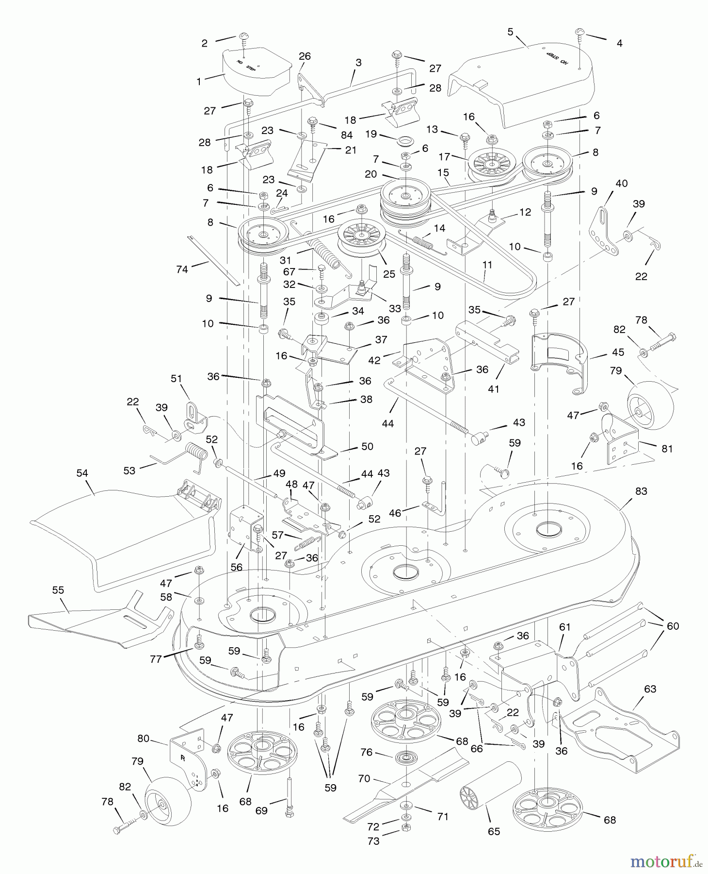  Murray Rasen- und Gartentraktoren 46403x30A - Murray 46