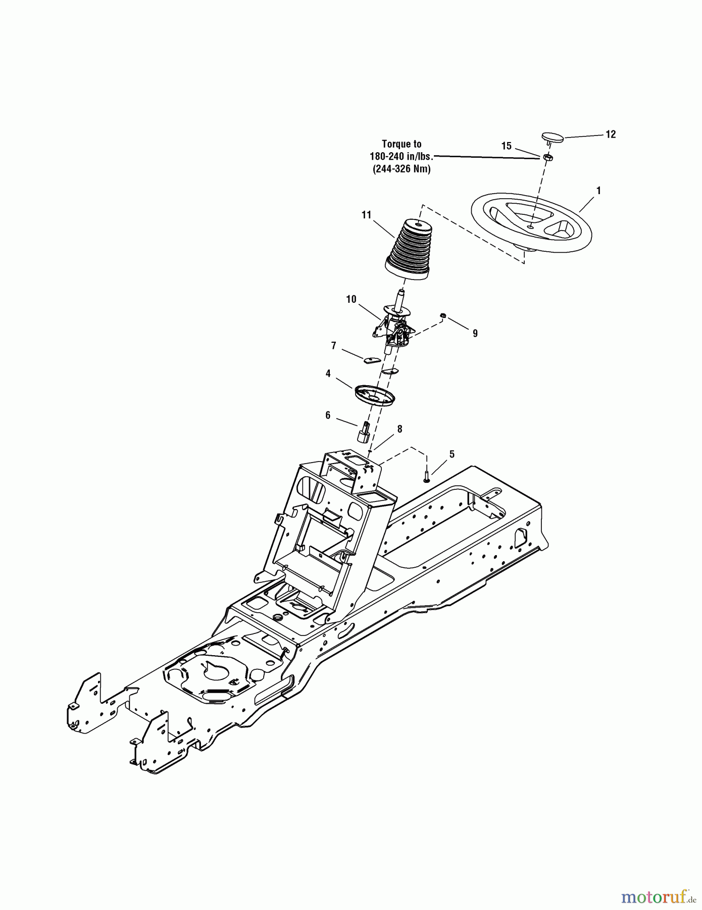  Murray Rasen- und Gartentraktoren 107.289850 (2690922) - Craftsman Prestige PGT9500, 30HP w/ 54