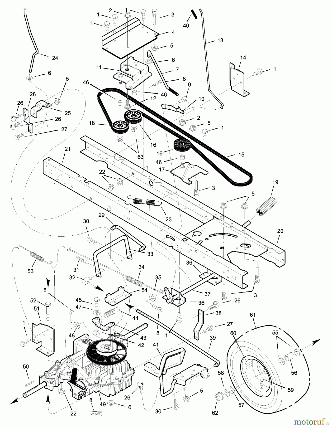  Murray Rasen- und Gartentraktoren 46577x6A - Murray Ultra 46