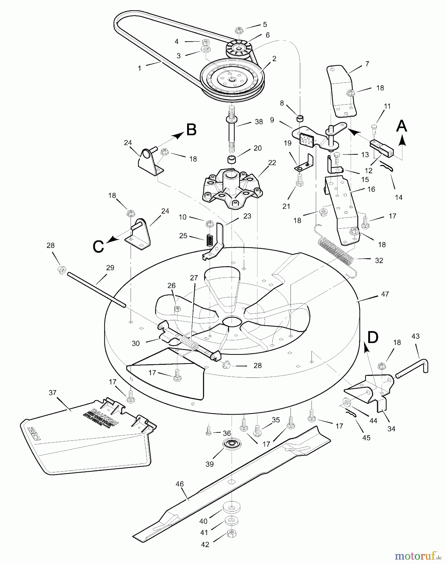  Murray Reitermäher 30550H - Murray 30