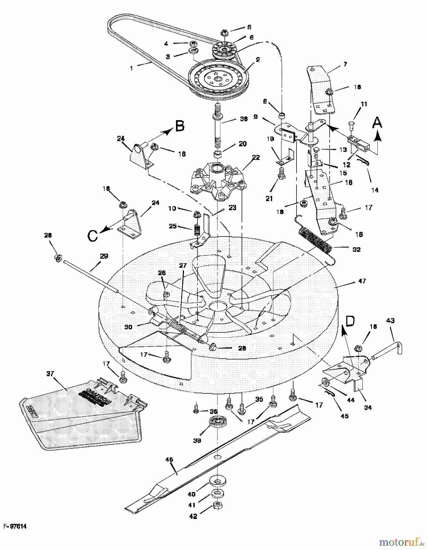  Murray Reitermäher 30560E - Murray 30