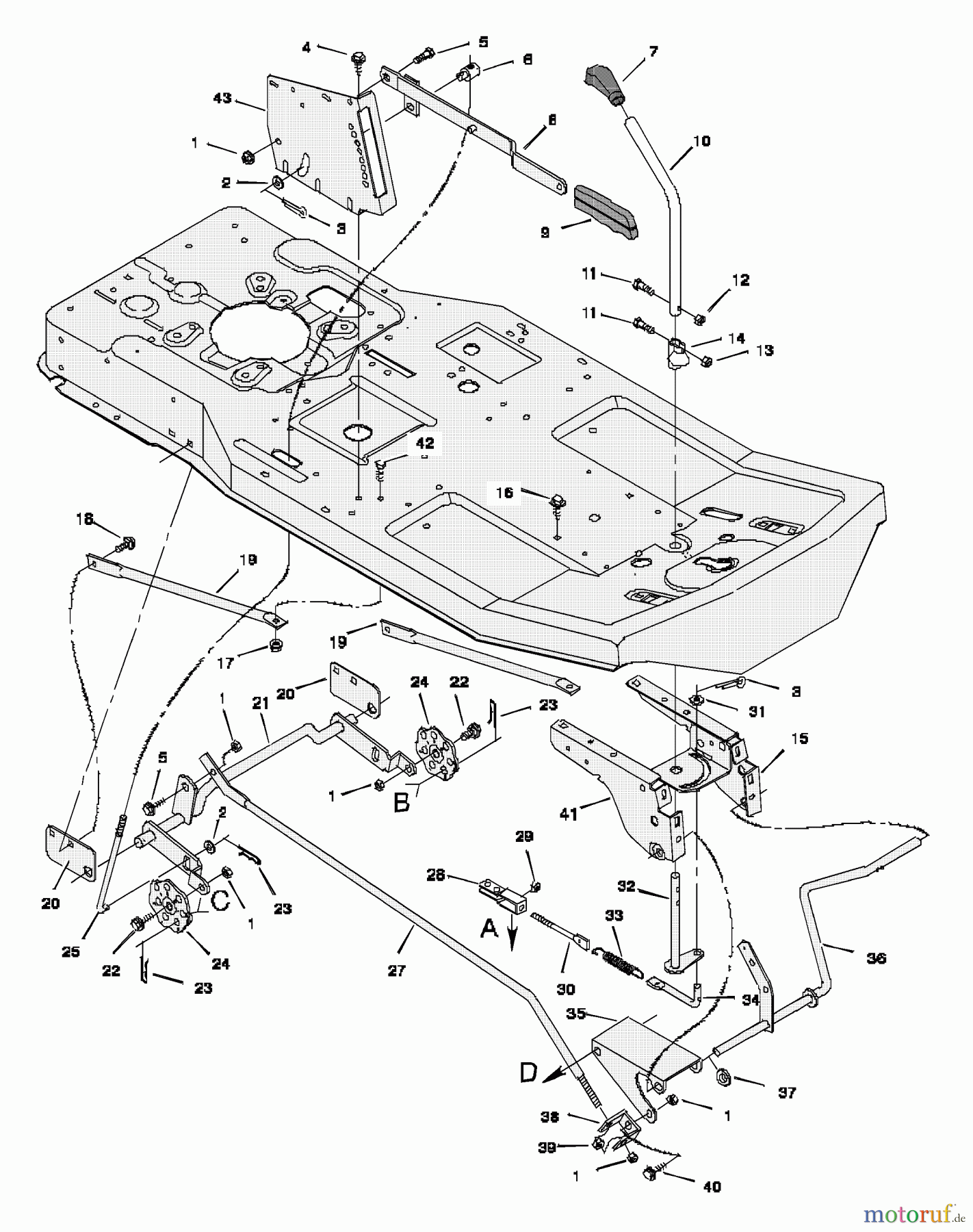  Murray Reitermäher 30565A - Murray 30