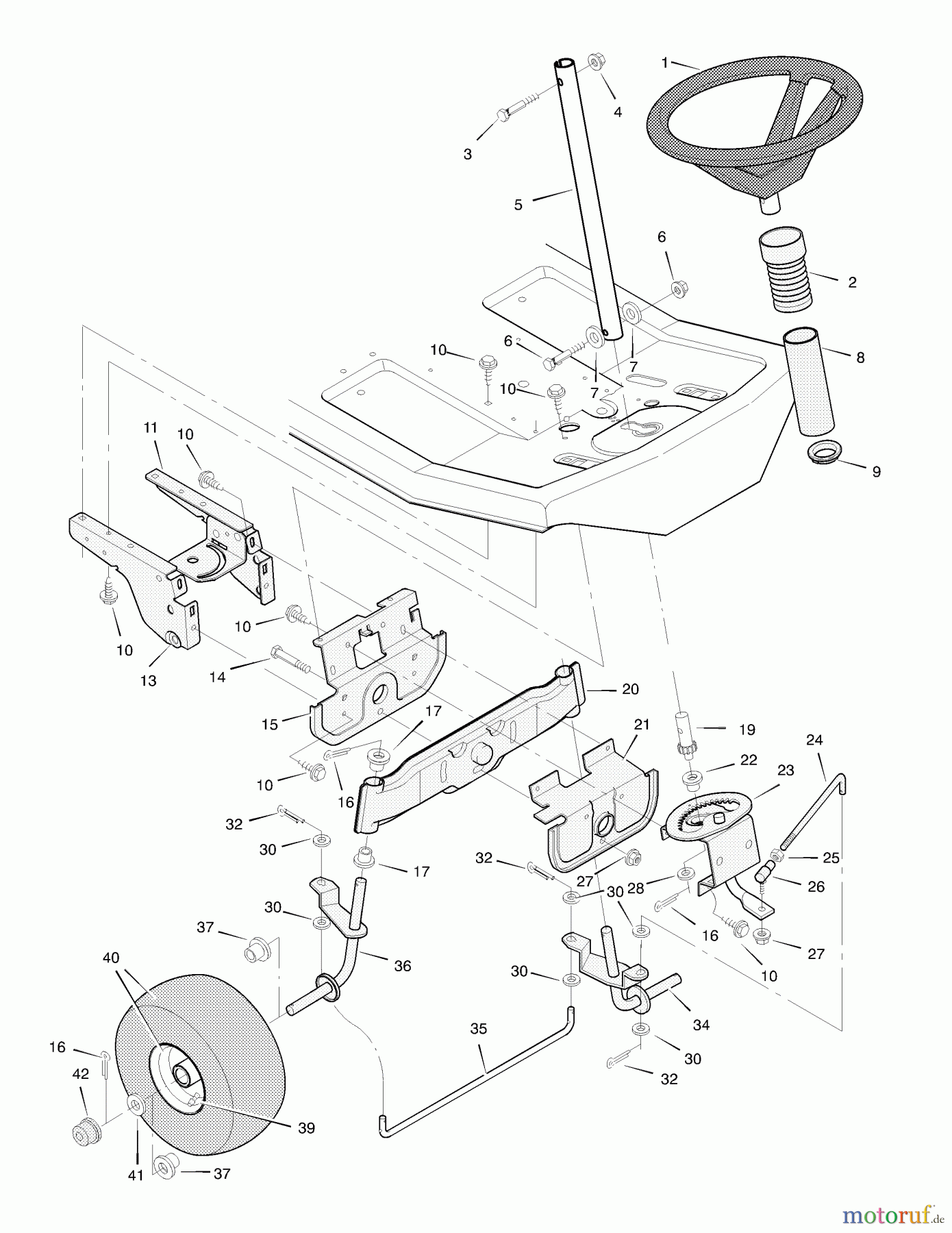  Murray Reitermäher 30577x8A - Scotts 30