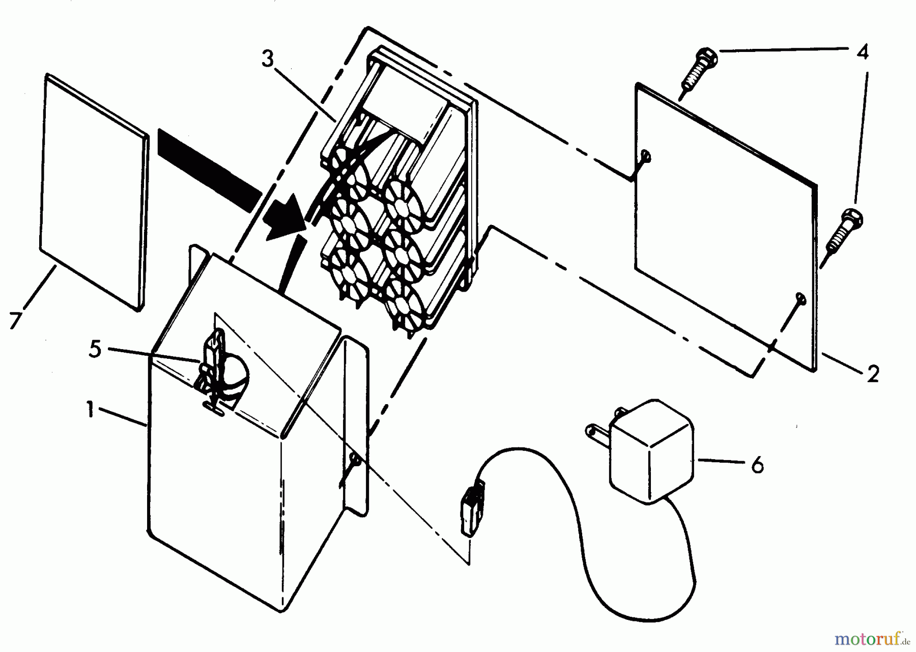  Poulan / Weed Eater Rasenmäher XE850PEAR - Poulan Pro Walk-Behind Mower BATTERY MOUNTING