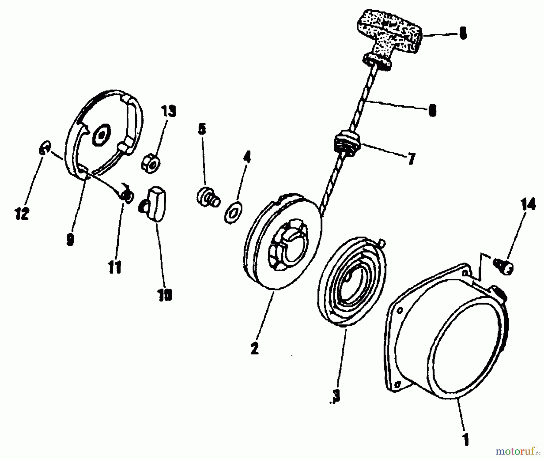  Shindaiwa Trimmer, Faden / Bürste F20 - Shindaiwa String Trimmer Starter