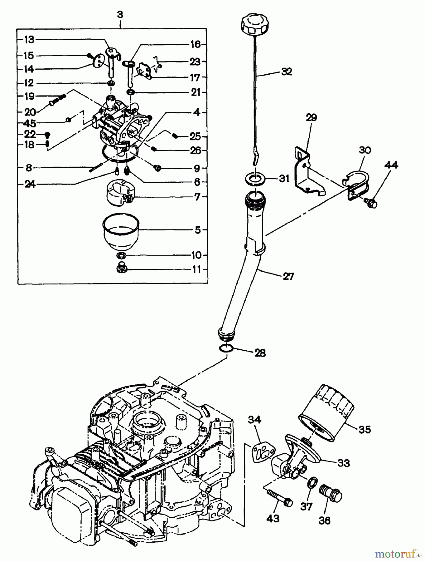  Snapper Motoren WO1-180V - Snapper 6.5 HP OHV Robin Engine, 4-Cycle Fuel And Lubricant (Part II)