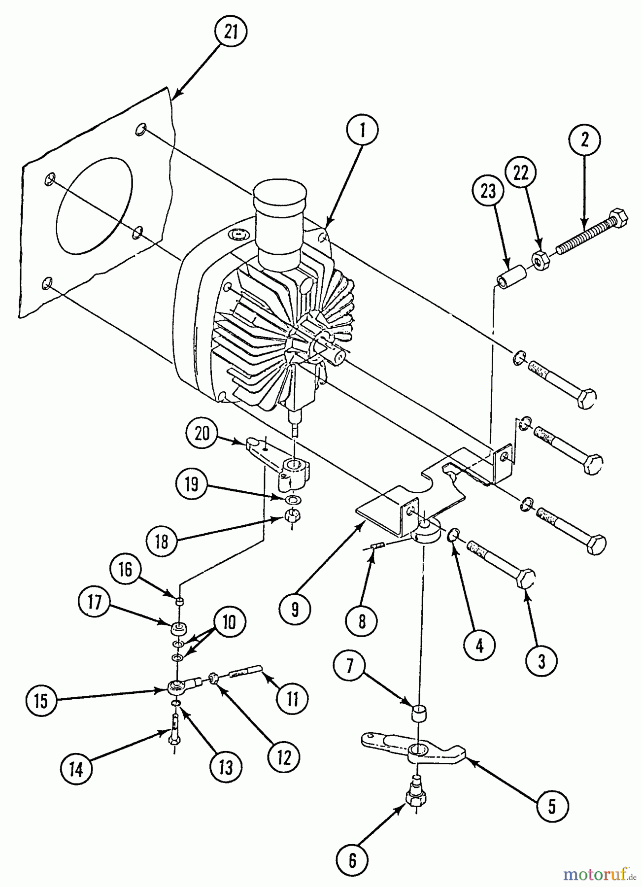  Snapper Nullwendekreismäher, Zero-Turn Z2001K (82140) - Snapper 20 HP Zero-Turn Mower, Chain Drive, ZTR Series 1 Joystick Hydrostat Parts