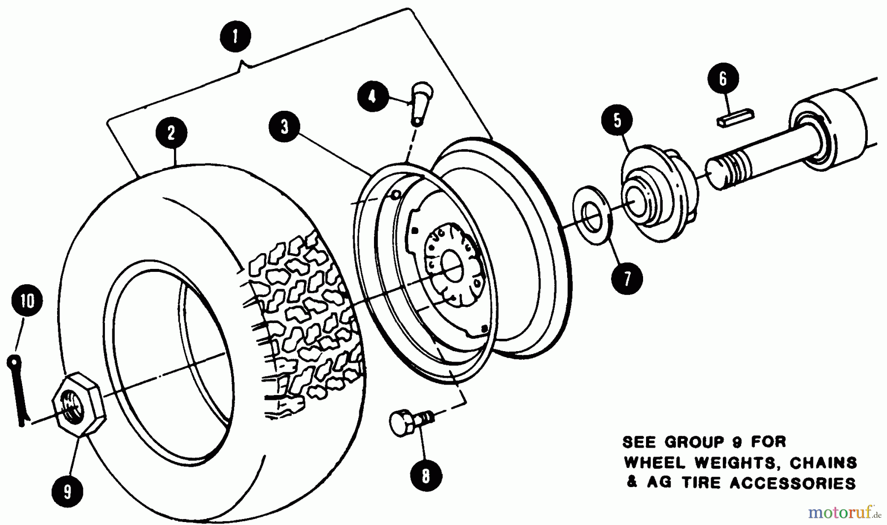  Snapper Rasen- und Gartentraktoren 1855 (80828) - Snapper 18 HP Garden Tractor, Twin Cylinder Hydro Drive, MF Series Rear Wheels