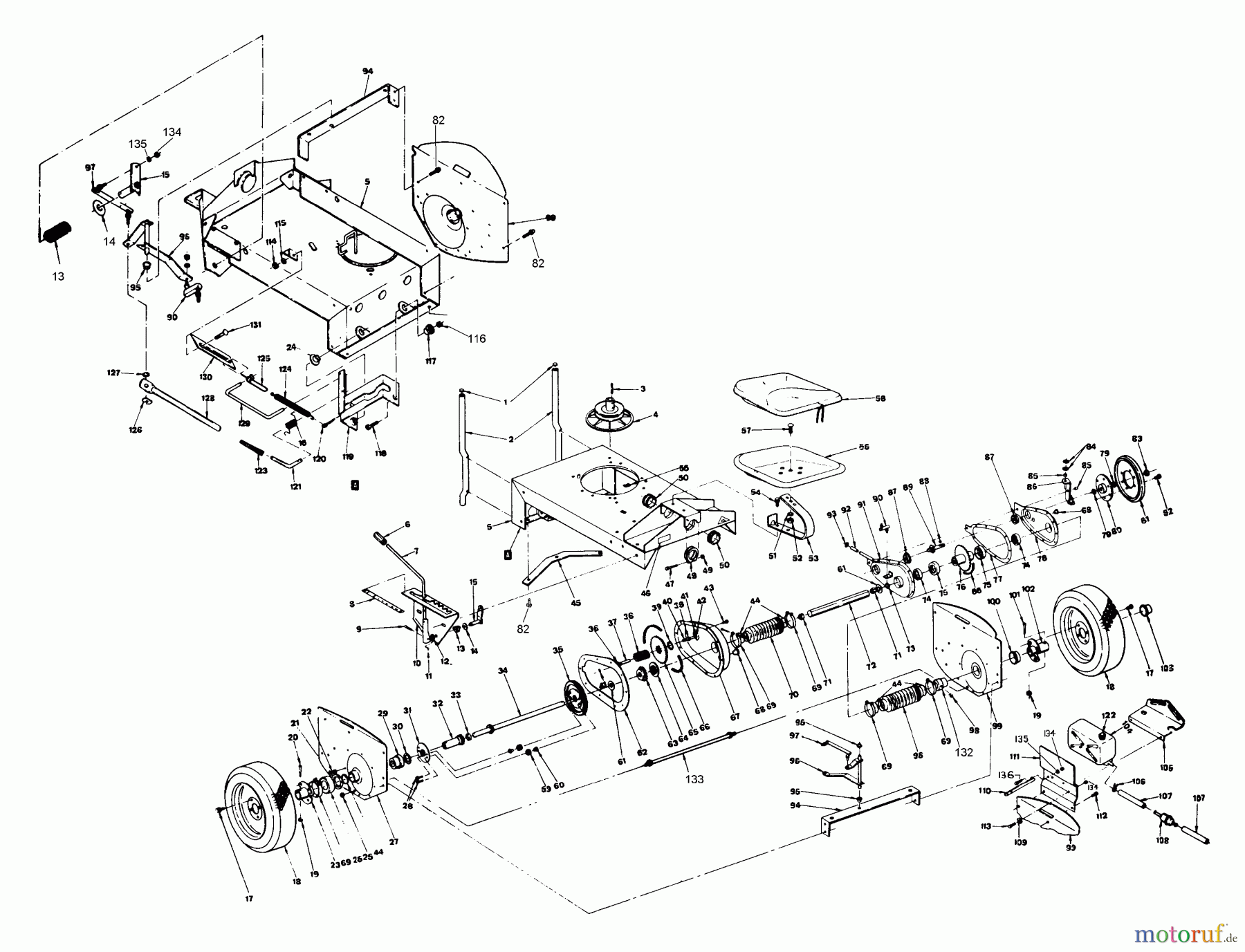  Snapper Reitermäher 308XS (86798) - Snapper 30