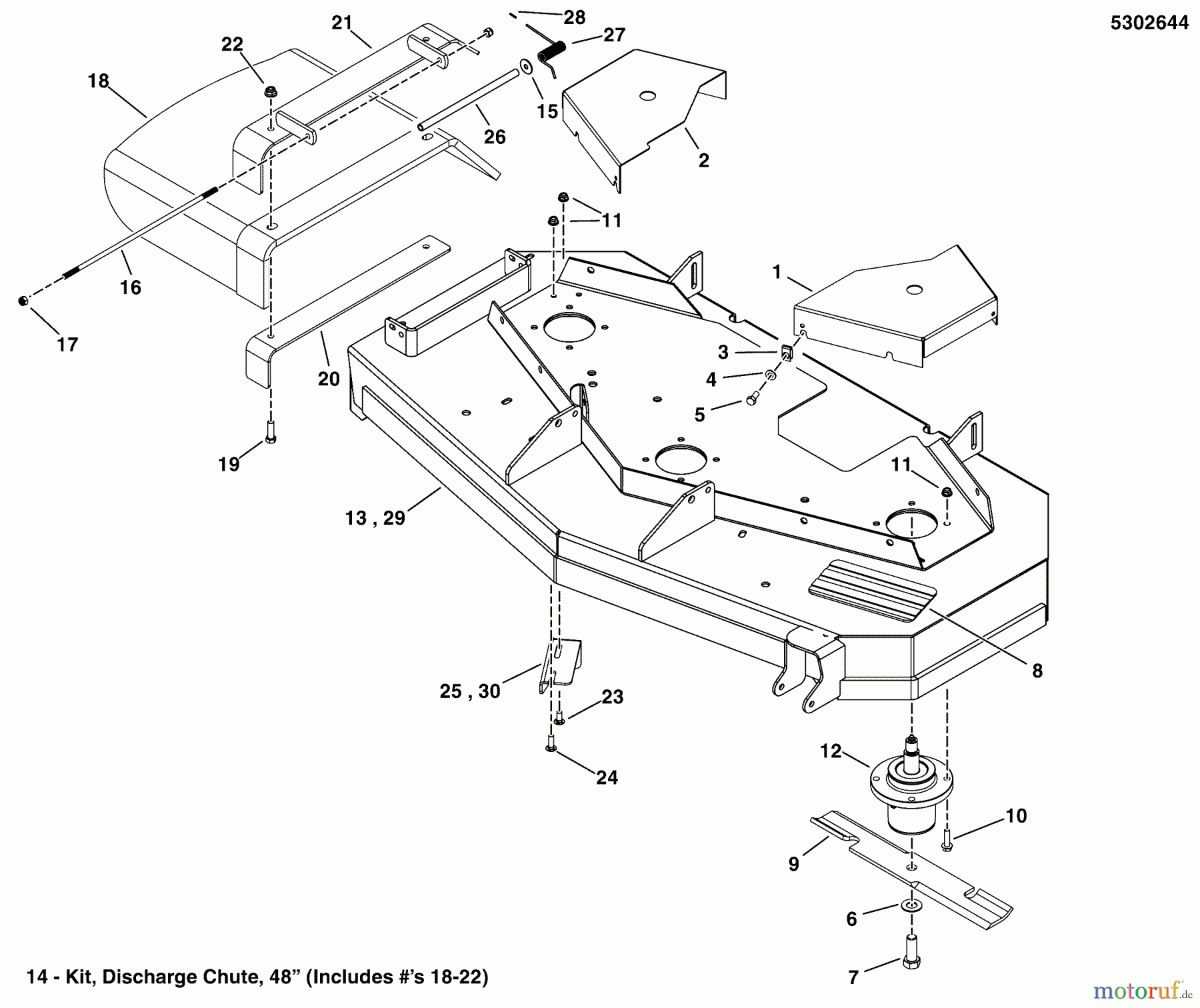  Snapper Nullwendekreismäher, Zero-Turn 400ZB2748 (5900528) - Snapper 48